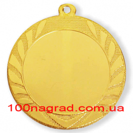 Медаль D313 Ø70мм золото