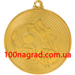 Медаль MMC9750 диаметр 50 мм  футбольная