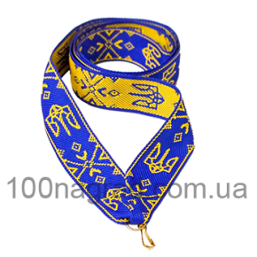 Стрічка орнамент, герб 20мм