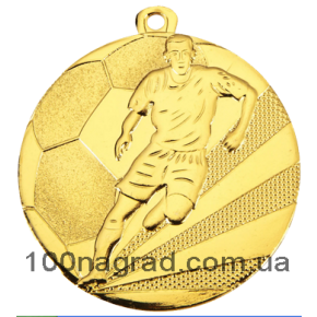 Медаль футбол D112\G  Ø50мм